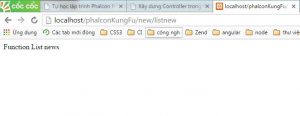 function trong phalcon - Cấu trúc url và controller trong phalcon framework
