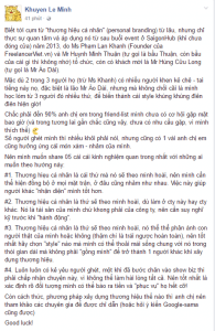 xây dựng thương hiệu cá nhân