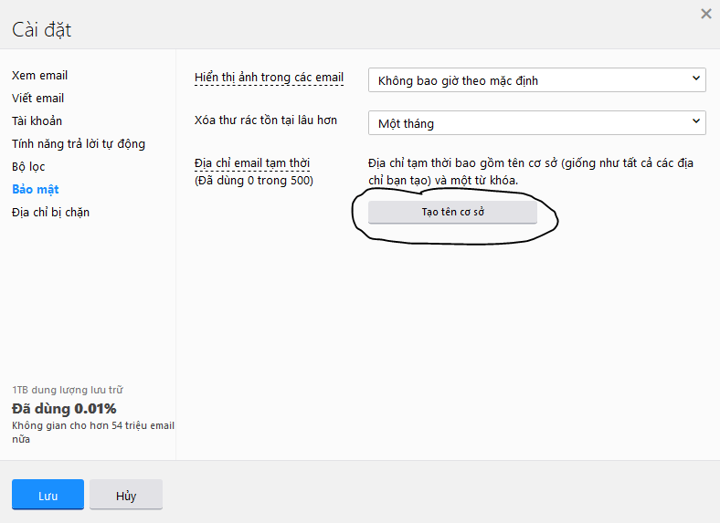 Tạo 500 email với yahoo