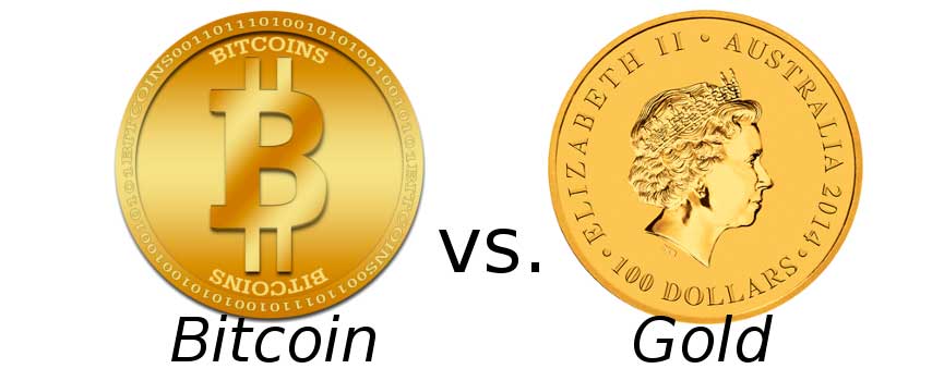 bitcoin và vàng