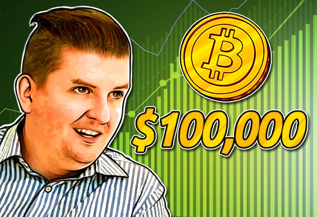 Chapman đã đặt mục tiêu giá $ 100.000 cho Bitcoin vào cuối năm 2018
