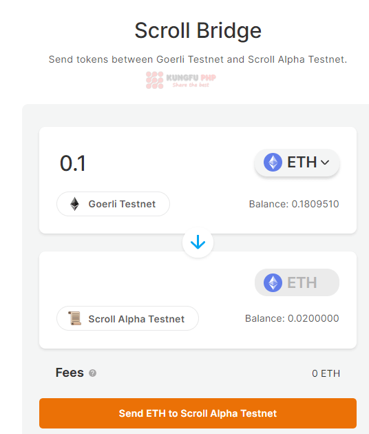 cách làm airdrop sroll, sử dụng cầu nối
