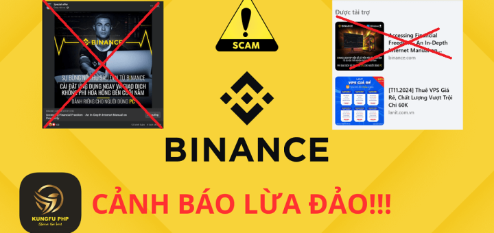cảnh báo lừa đảo binance destkop app
