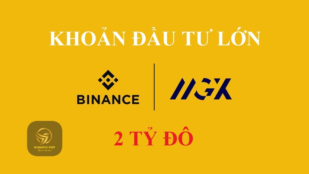 mgx rót 2 tỷ đô vào binance