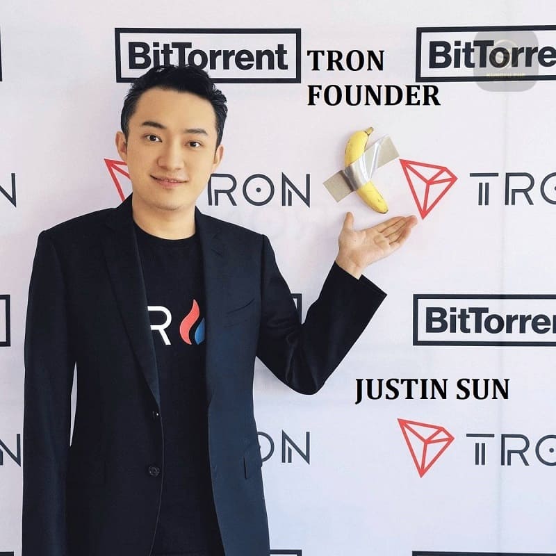 tron founder justin sun