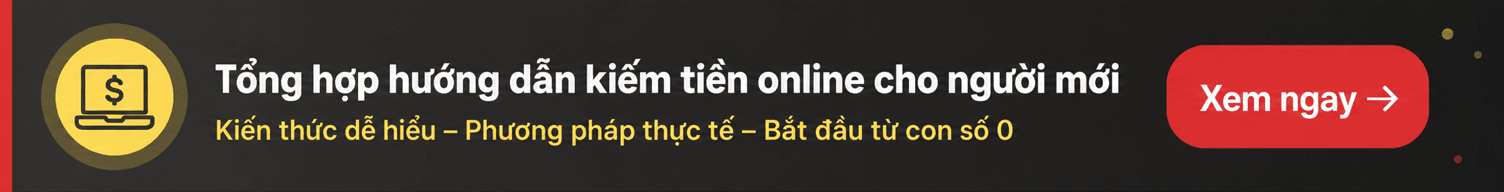 hướng dẫn kiếm tiền online cho người mới