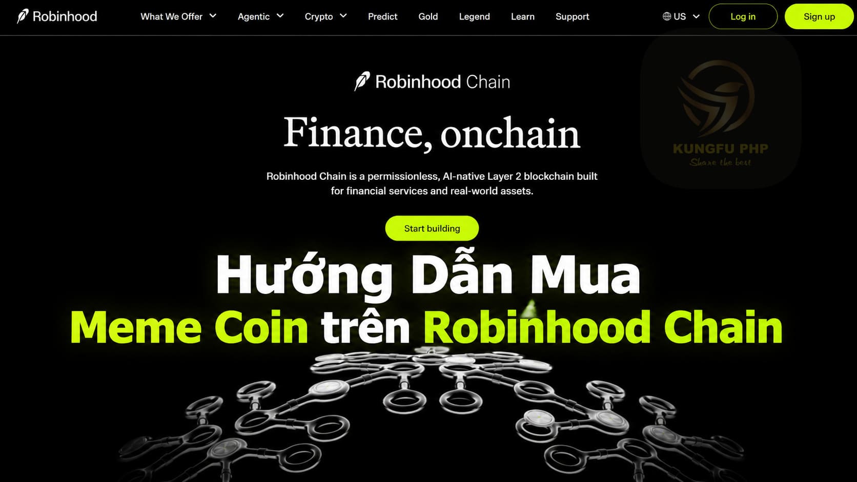 hướng dẫn mua meme coin trên robinhood chain